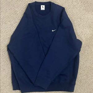 Nike Men's Deep Blue Crewneck Sweater